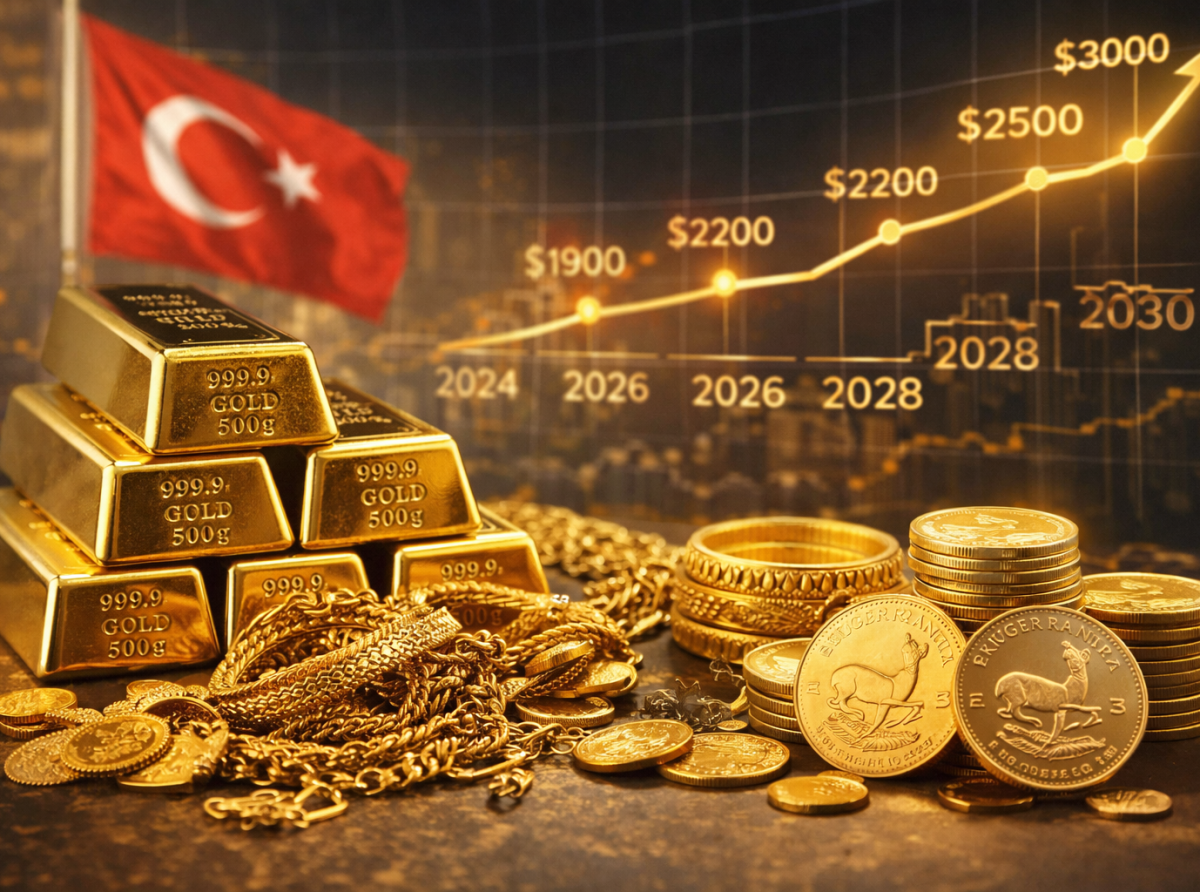 Türkiye'de Altın Tasarrufu Yapanlara Tavsiyeler ve 2030 Yılına Kadar Tahmini Altın Fiyatları