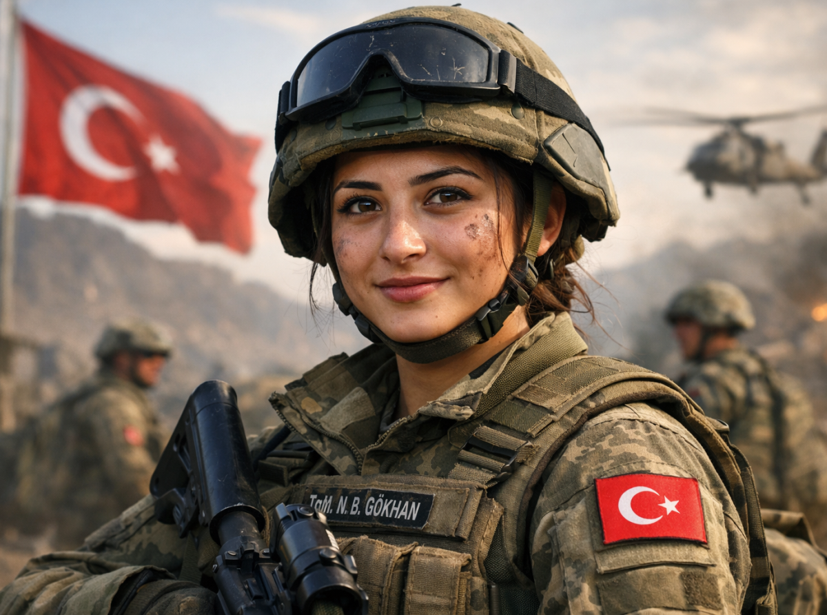 "Gözlerinde Vatan Sevgisi, Kalbinde Sonsuz Cesaret: Şehit Piyade Teğmen Nefise Büşra Gökhan’ın Kahramanlık Hikâyesi"