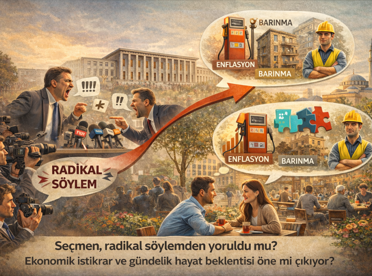 Merkez Siyaset Geri mi Dönüyor?” – Uçlardan Yorgun Düşen Seçmen Arayışta mı?