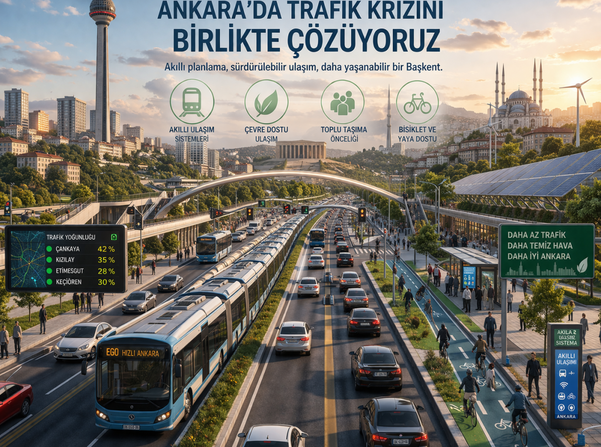 Başkentte Trafik Patladı : Ankara'da Yolda Kaybolmak Günlük Hayatın Kabusu